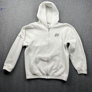 Creative Paint Hoodie Mens XL White Painter Benjamin Moore Sweatshirt Full Zip